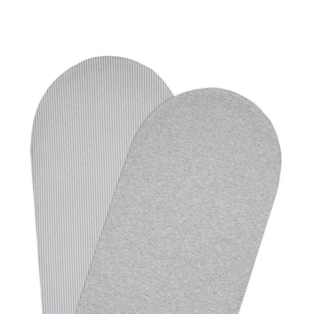 Living Textiles Moses/pram Fitted Sheet - 2 Pack