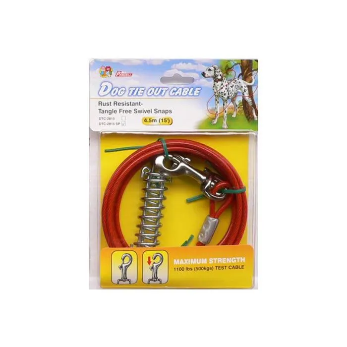 Percell Tie Out Cable 4.5m