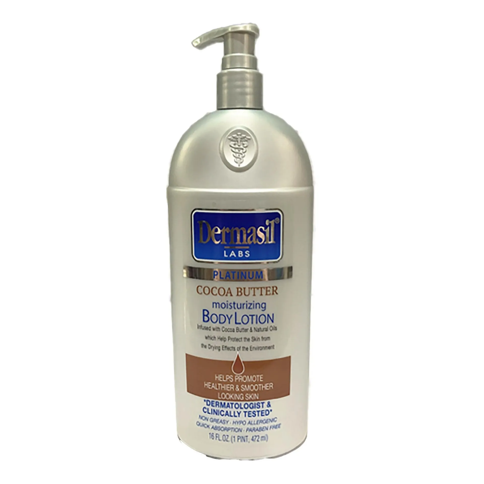 Dermasil Platinum Cocoa Butter Lotion 472 ml
