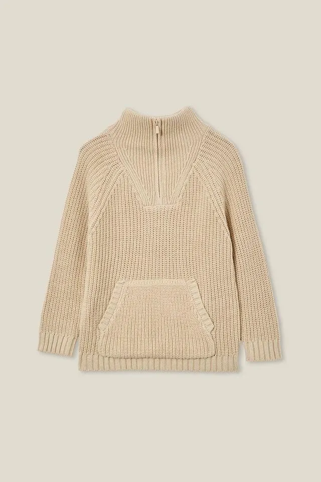 Blake Quarter Zip Knit