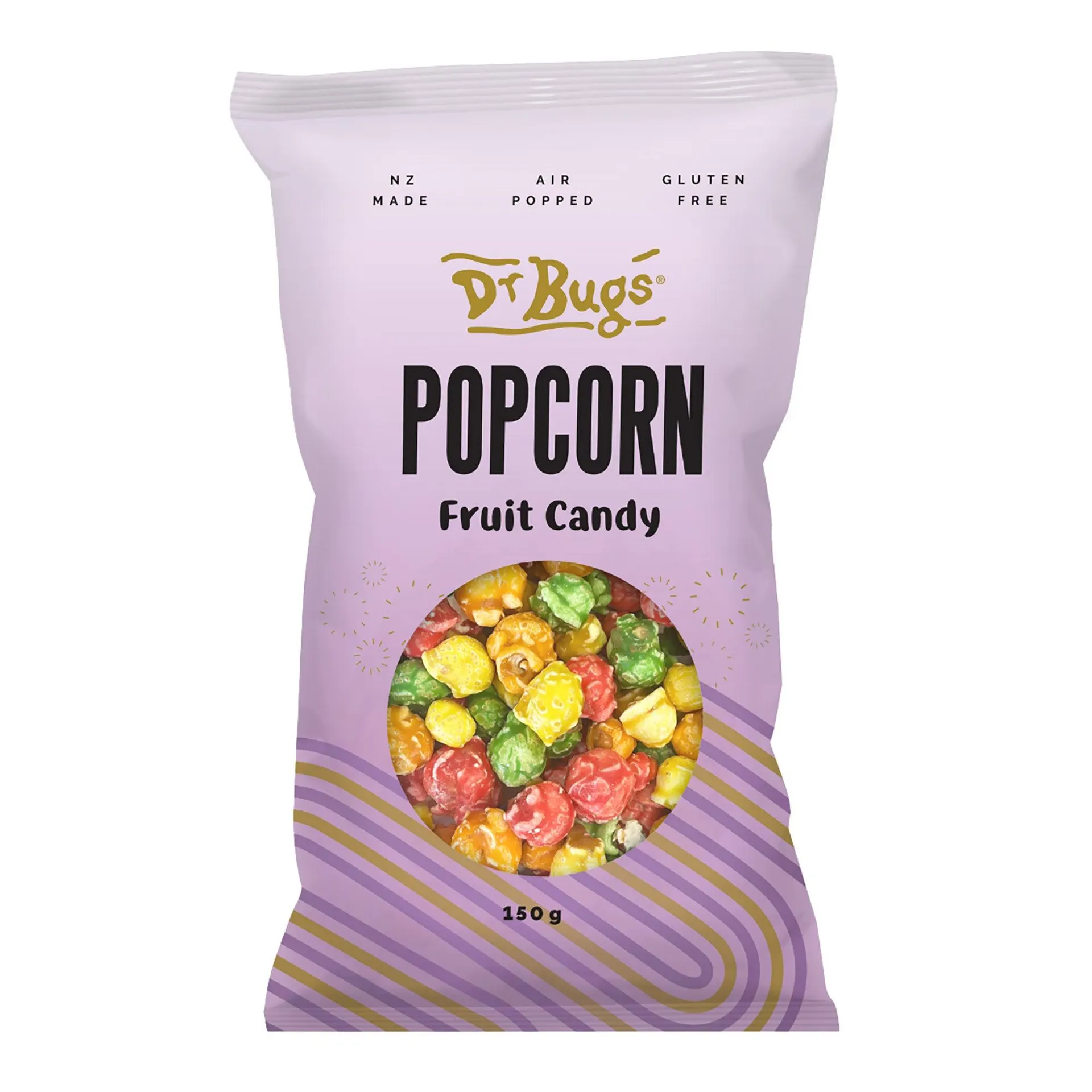 Dr Bugs Fruit Candy Popcorn 150g