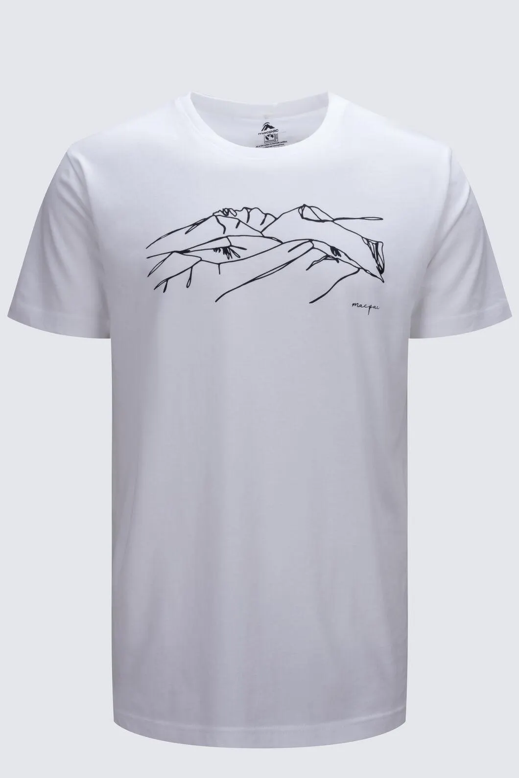 Macpac Men's Taylor Range Fairtrade Organic Short Sleeve T-Shirt