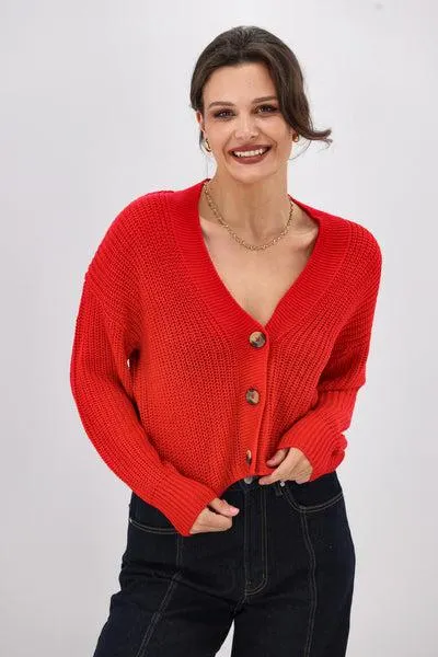 ONLY Carol Nice L/S Cardigan Ski Patrol