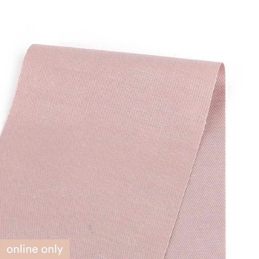 Slubby Cotton / Rayon Twill - Puce