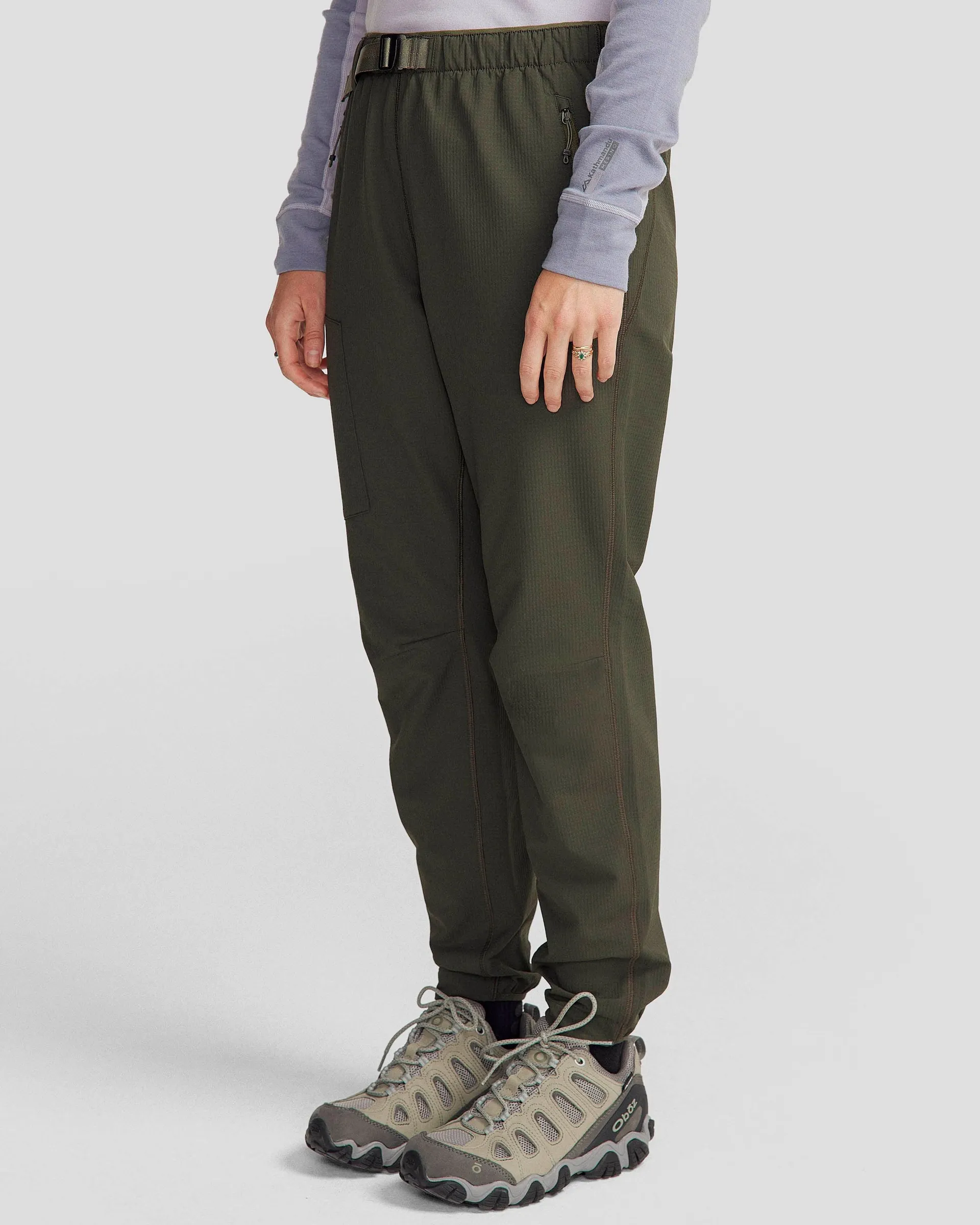 Women's Aysen Fleece Joggers - Dark Moss