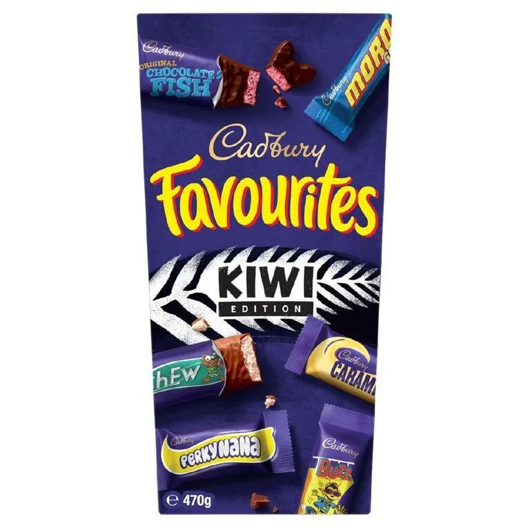 Cadbury Kiwi Favourites Abs 470g
