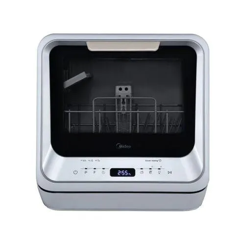 Midea Second Generation Benchtop Dishwasher Mini Multifunctional Dishwasher Silver