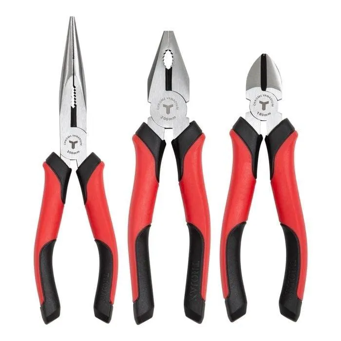 Trojan 3 Piece Plier Set