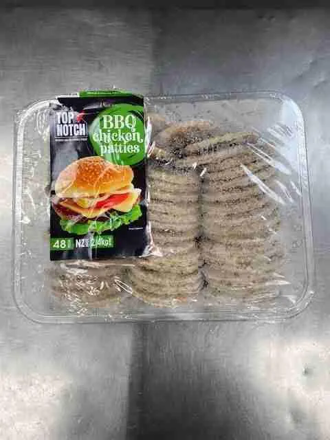 BBQ Chicken Patties (48 Patties)