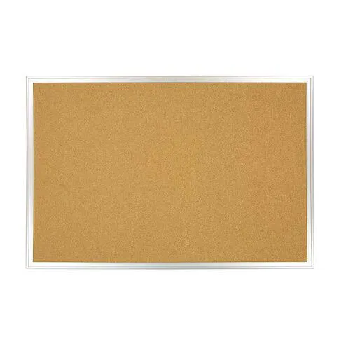 WS Aluminium Cork Board 600mm x 900mm