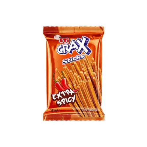 ETI CRAX SPICY STICKS 123G