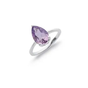 Sterling Silver Amethyst Ring
