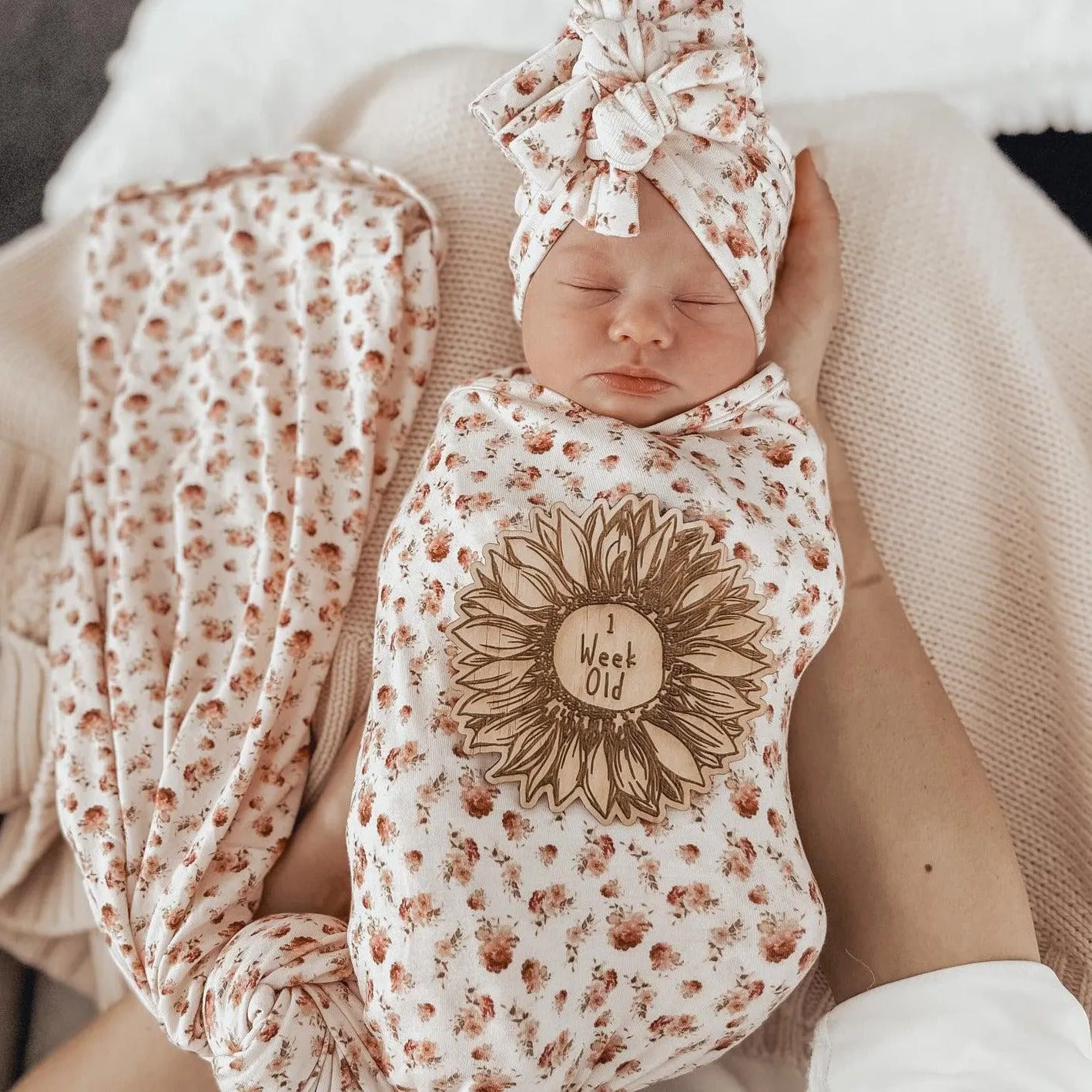 Milestone Plaques - Sunflower