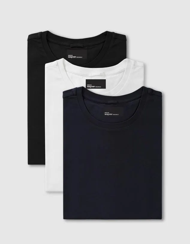 The Essential Crew Tee 3-Pack