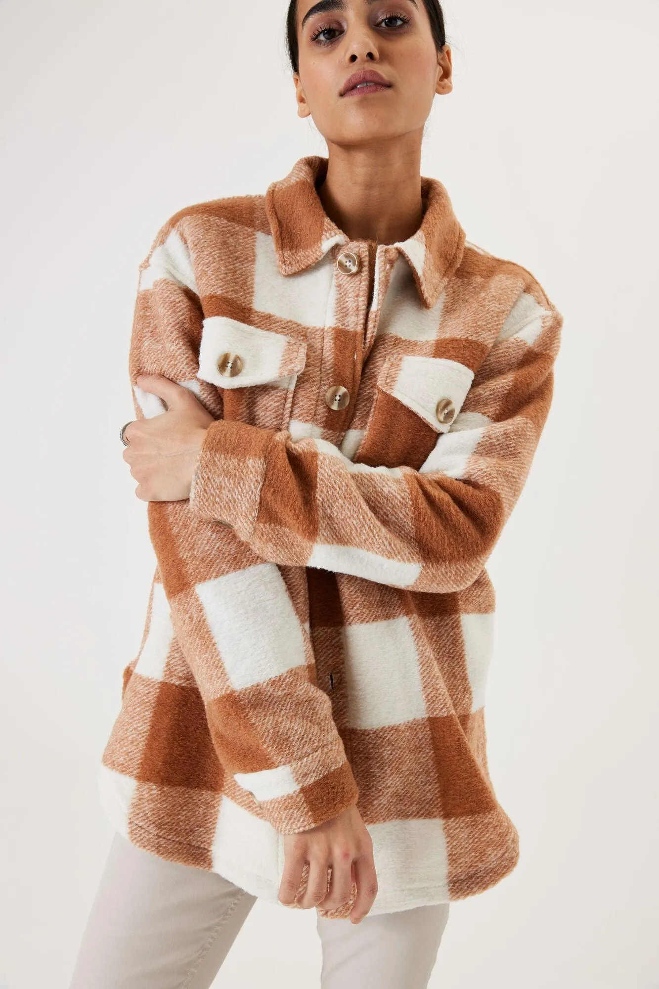 Ladies Jacket | Honey Brown