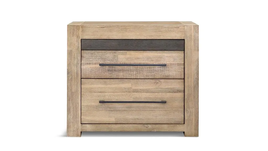 2 Drawer Bedside Table