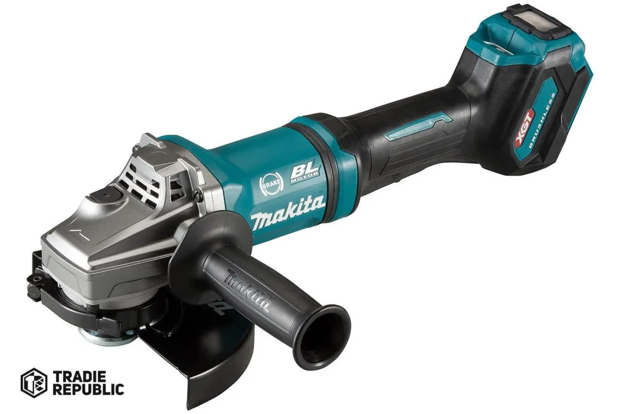 Makita 40V max XGT Brushless 180mm (7") Paddle switch Angle Grinder