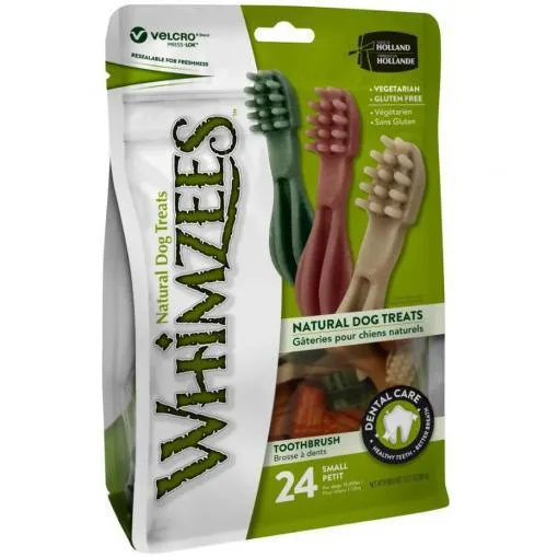 Whimzees Toothbrush Dental Dog Treats