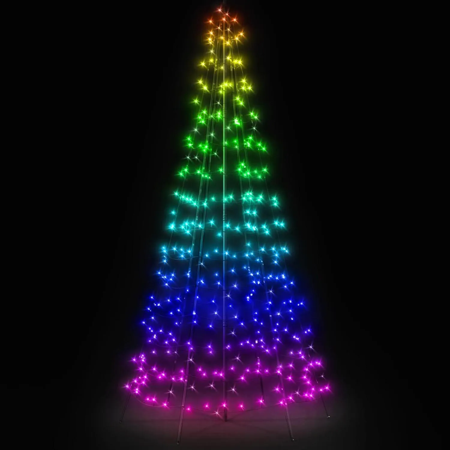 Smart Light Christmas Tree 2m 300 LED Multi-colour
