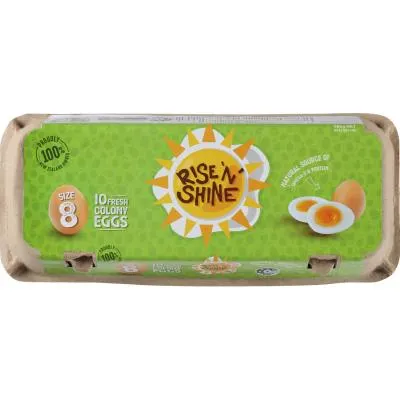 Rise N Shine Size 8 10 Pack Colony Eggs