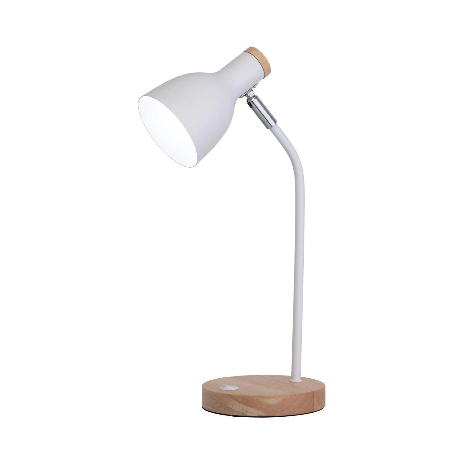 Desk Lamp 25 Watt, H: 430mm Matte White