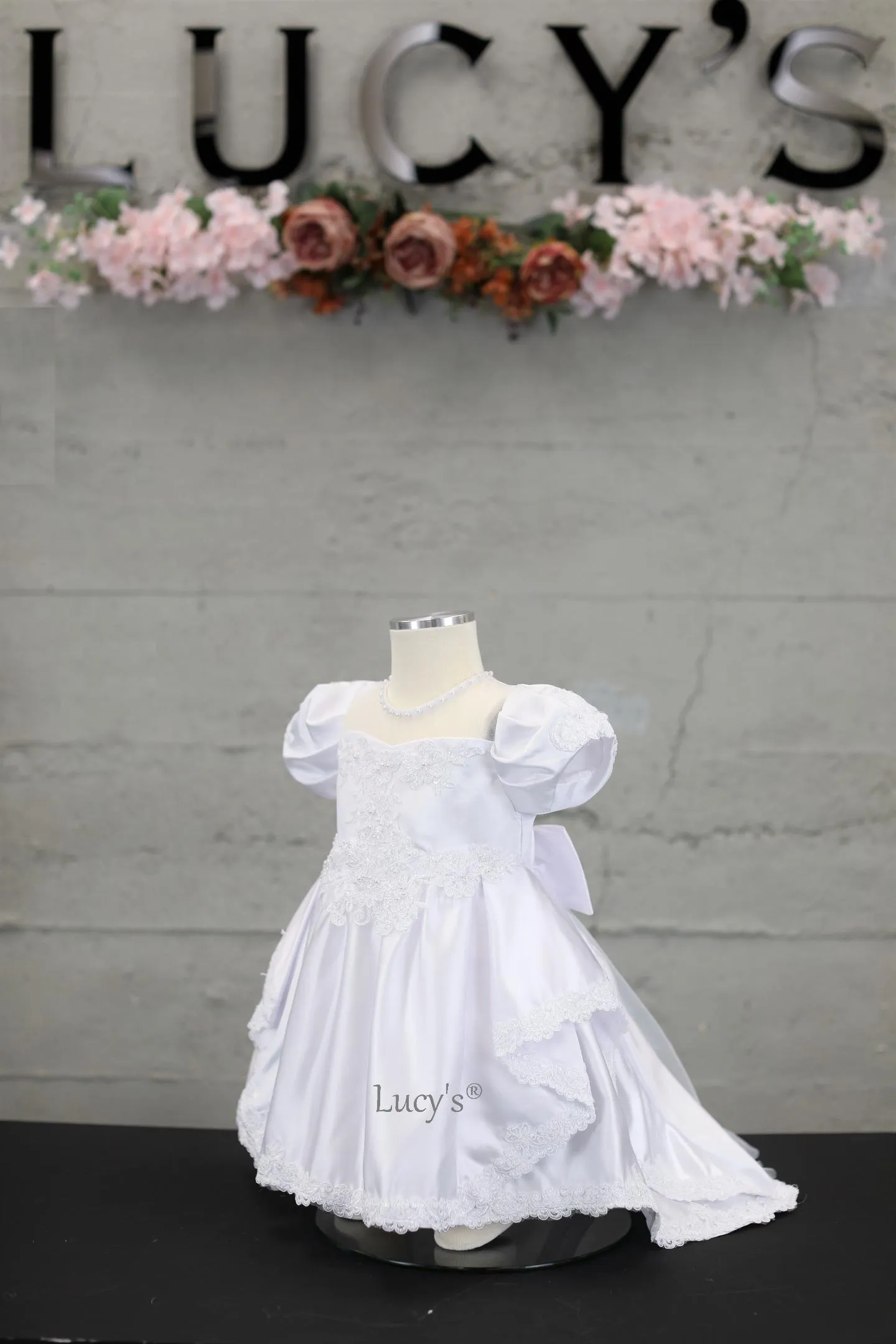 Hannah Baby Girl Pure White Premium Flower Girl Dress - Nimble | Lucy's