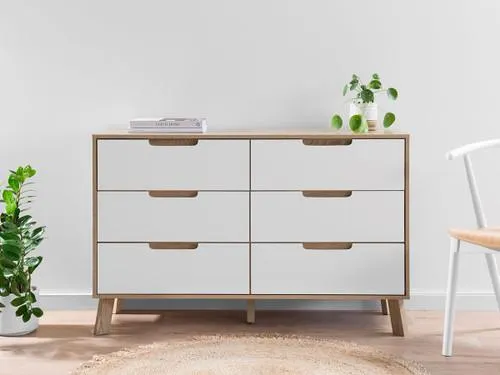 Chelsea Six Drawer - Wide