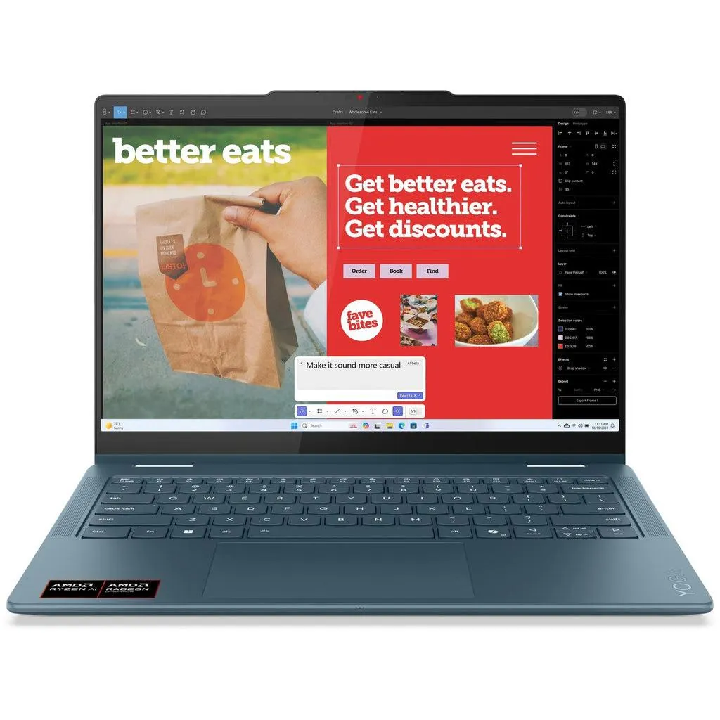 Lenovo Yoga 7 14" WUXGA 2-in-1 Laptop (Ryzen AI 7)[1TB]