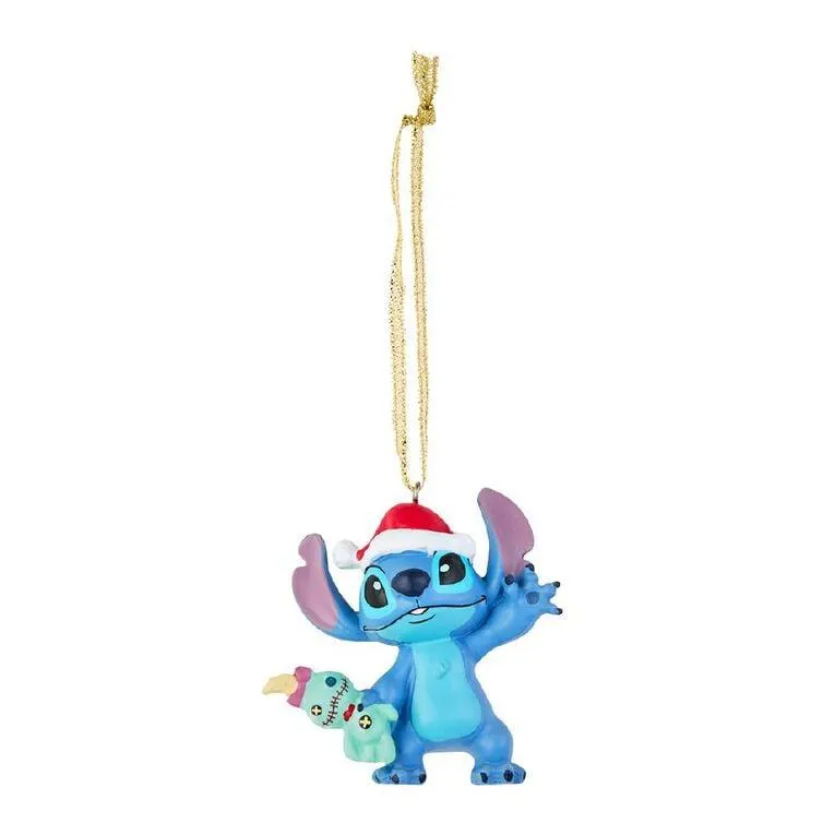 Stitch 3D Christmas Tree Decoration Blue