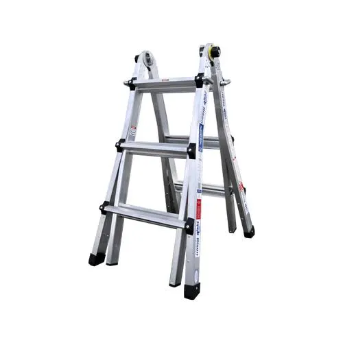 Bison 120kg Multi-Purpose 11 Industrial Aluminium Ladder