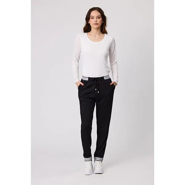 Trixie Plain Pants Black