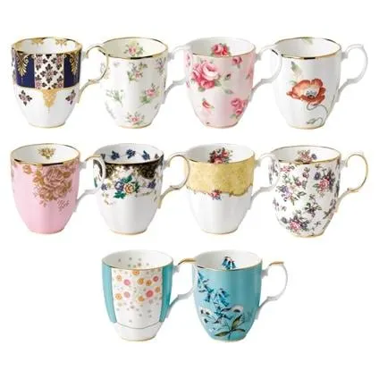Royal Albert 100 Years Mugs