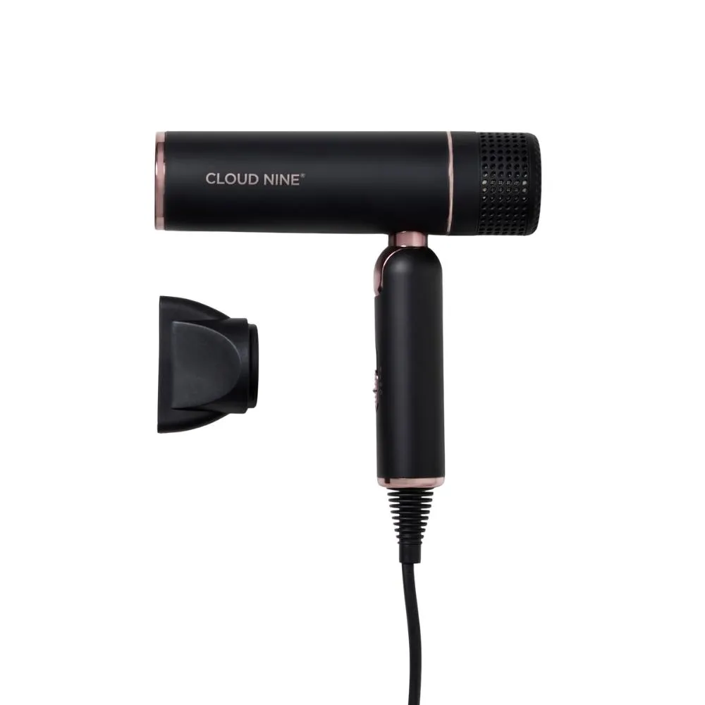 Cloud Nine Travel Hair Dryer Black
