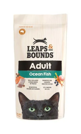 Leaps & Bounds Ocean Fish Cat Food 1.5kg