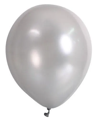 METALLIC BALLOON SILVER