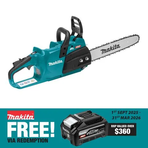 Makita XGT Cordless Chainsaw Brushless 35cm/14in 40V - Bare Tool