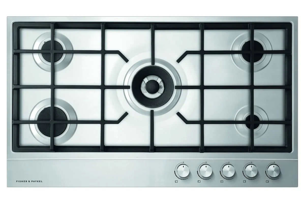 Fisher & Paykel Gas On Steel Cooktop