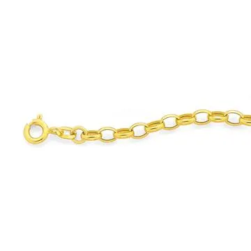 9ct 21cm Belcher Bracelet