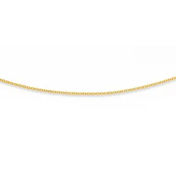 9ct, 50cm Solid Trace Chain