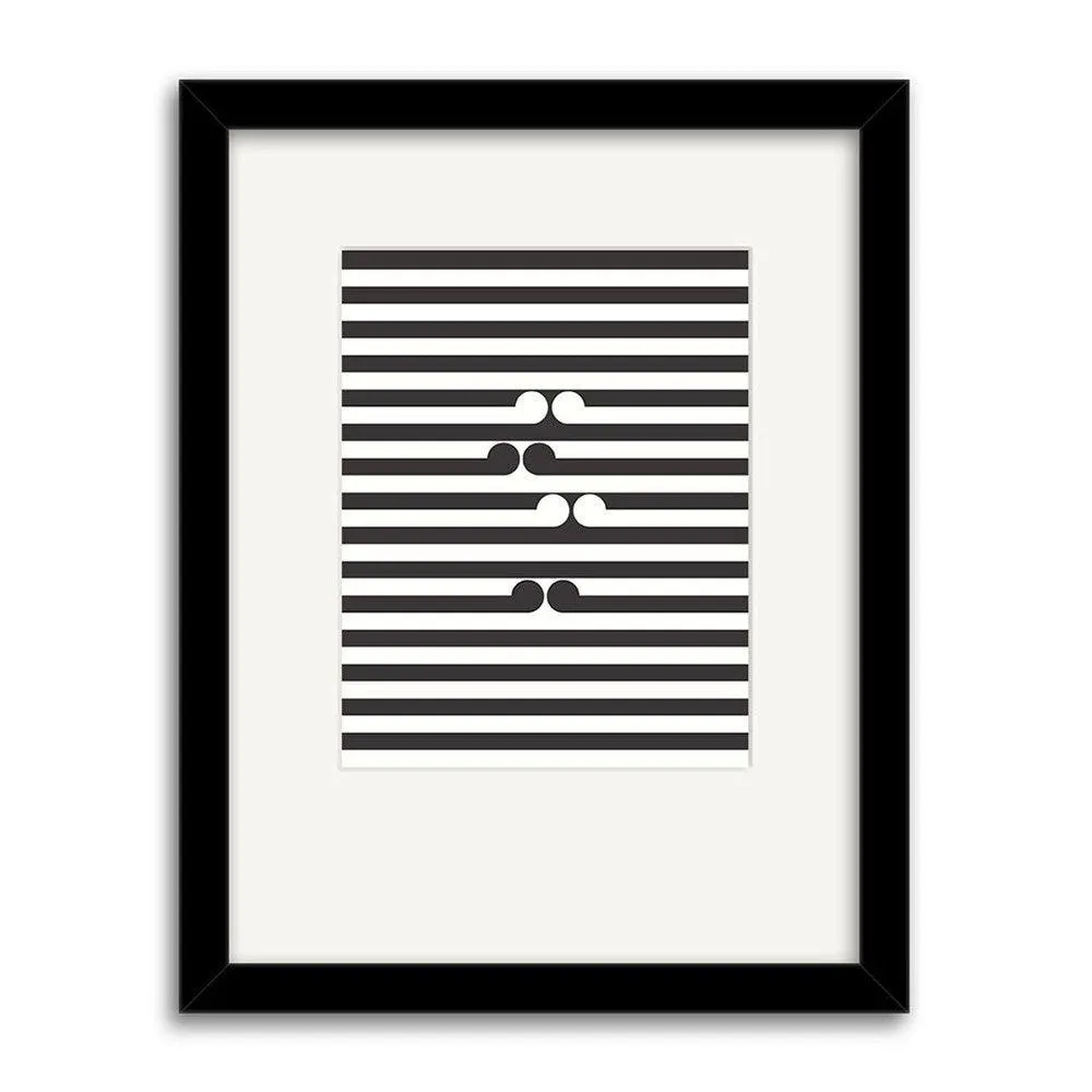 Gordon Walters - Untitled-No.1 Small Art Print: Second Frame