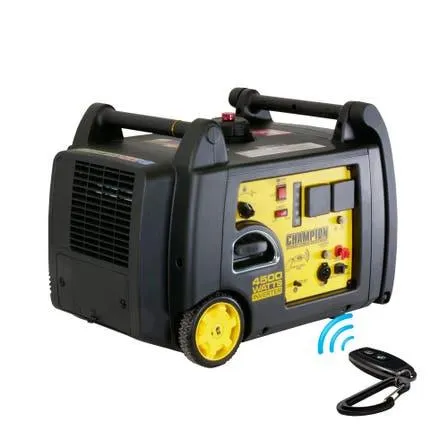 3400/4500w Petrol Inverter Generator Remote Start