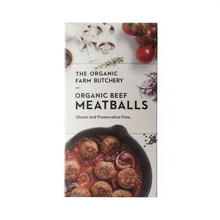 The Organic Farm Beef Meatballs