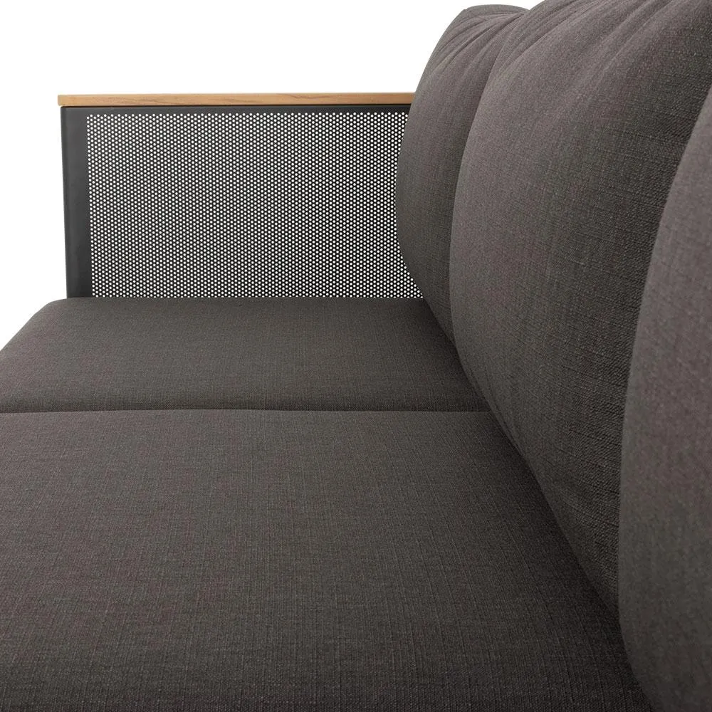 Tropea Outdoor 3 Seater, Gunmetal