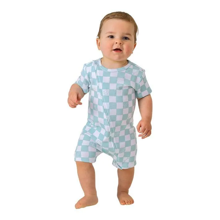 Ricochet Baby Short Zip Romper