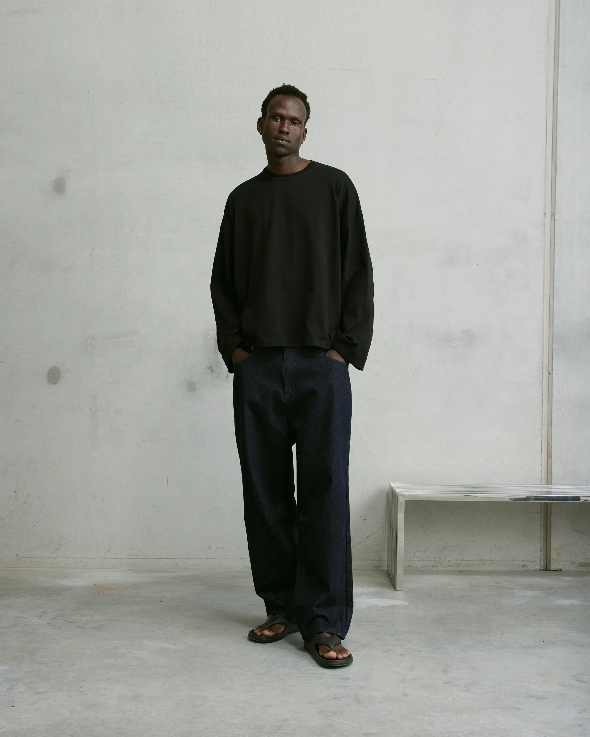 Nothing Longsleeve Tee | Tar