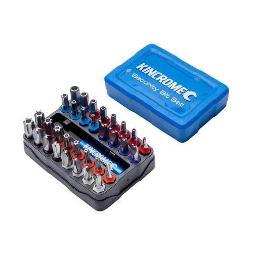 Kincrome 33 Piece Security Bit Set