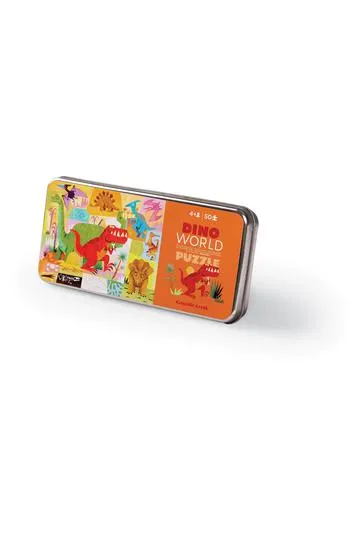 Crocodile Creek Puzzle In Tin 50 Pieces Assorted