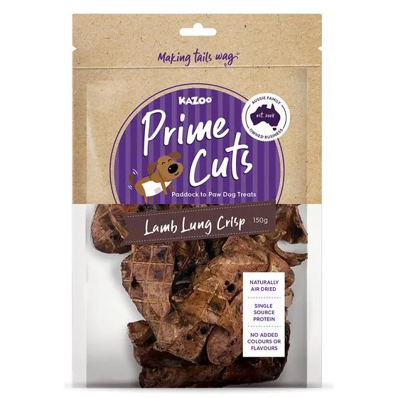 Kazoo Prime Cuts Lamb Lung Crisp 150g