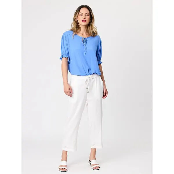 Gina 7/8 Pants White