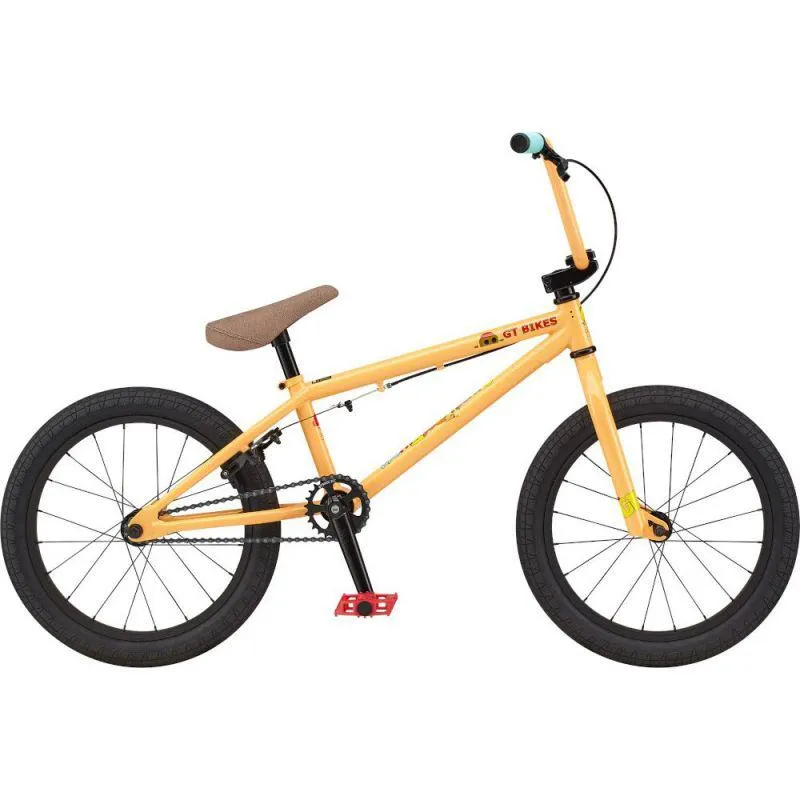 GT JR Performer 18" Kids BMX Bike Gloss Peach